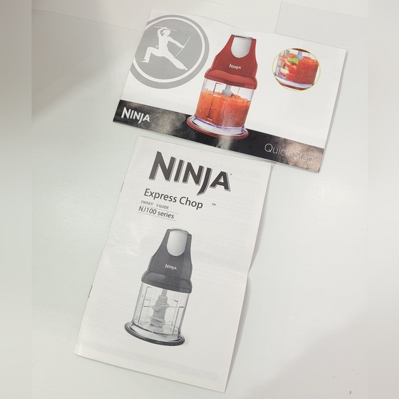 NINJA EXPRESS CHOP 2 CUP GREY 200 WATTS TESTED - Picture 14 of 17